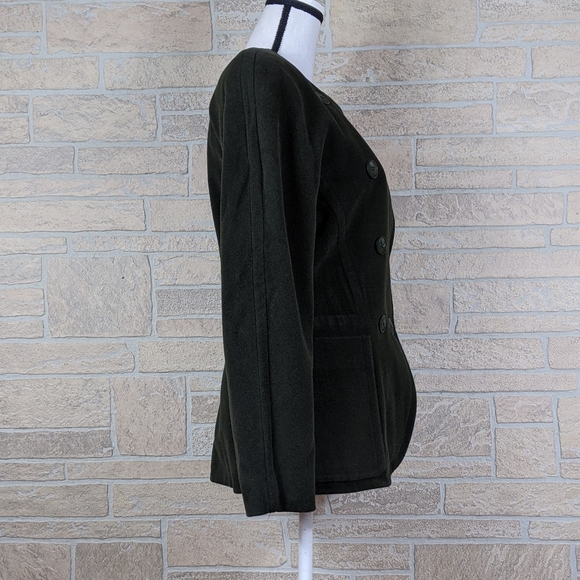 ESCADA Angora Cashgora Wool Double Breasted Coat - Picture 3 of 11